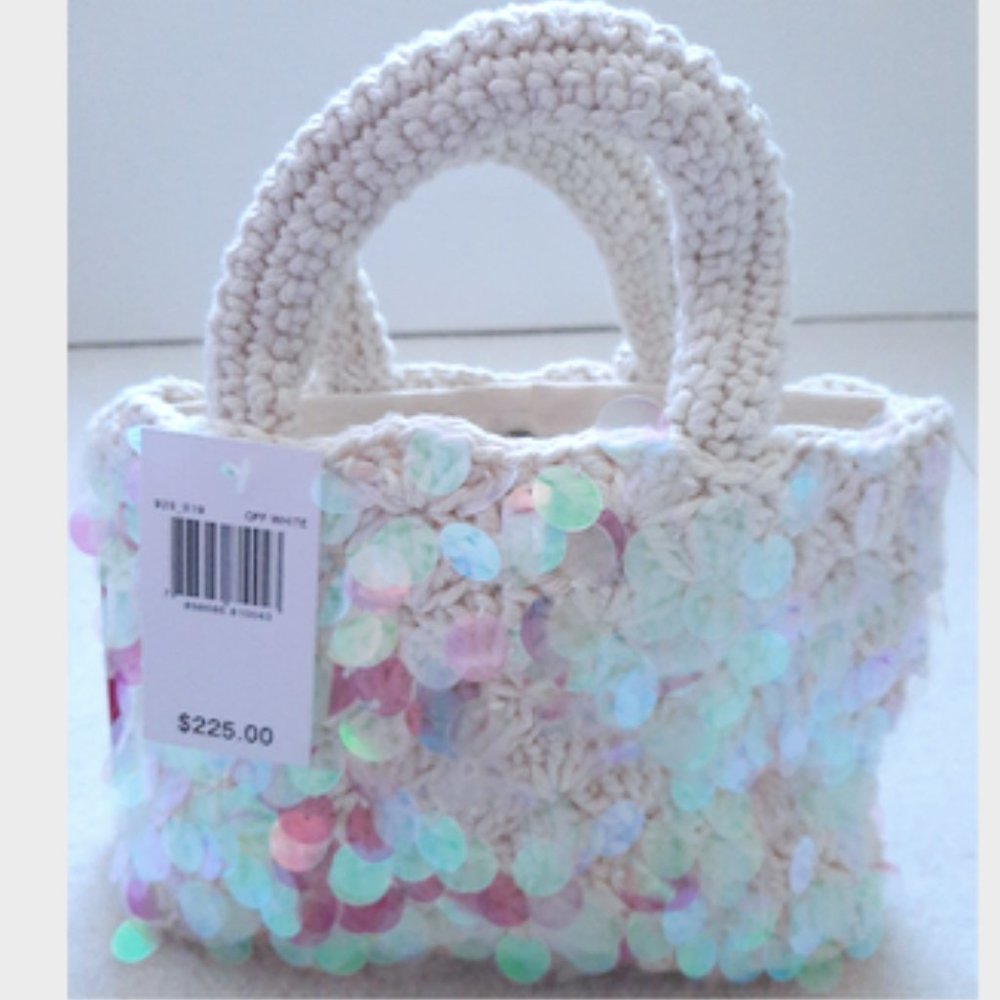 Nannacay Bonsai Crochet Mini Tote Bag